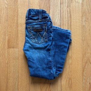 Wrangler girls 4T bootcut jeans